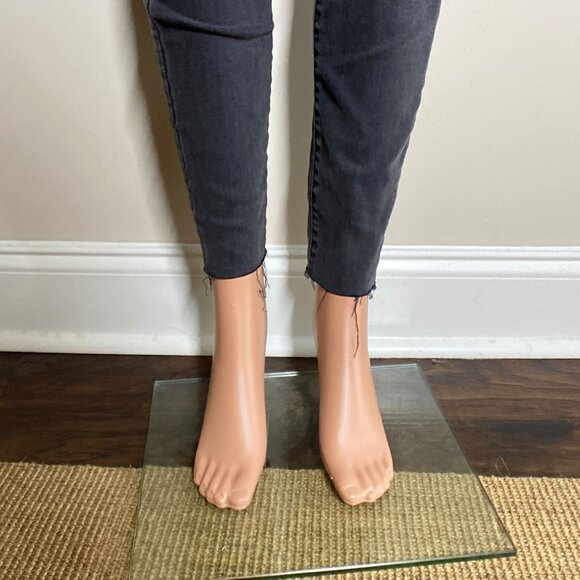 Madewell Distressed Curvy High-Rise Skinny Jeans, Size 26 - Picture 8 of 14